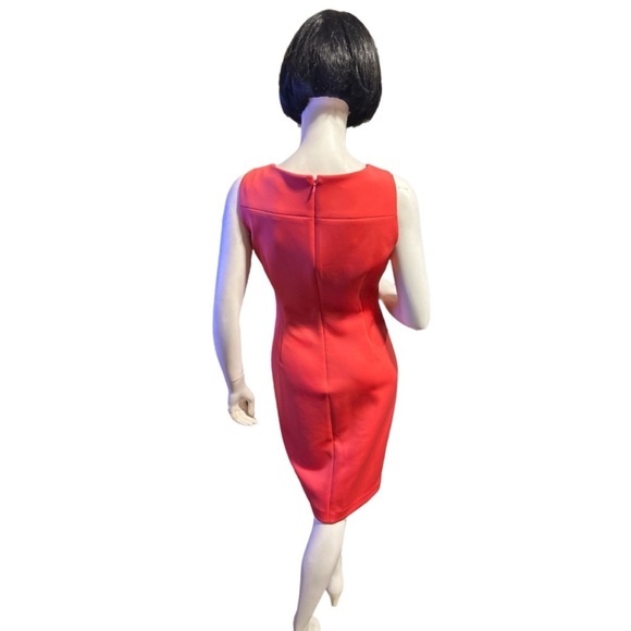 Calvin Klein Starburst Gathered Sheath Dress Size 10, NWOT - Picture 2 of 2